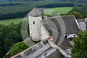 Stronghold Buchlov in Czech republic