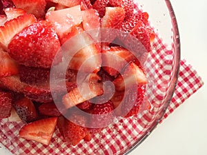 Strowberry fresh bowl