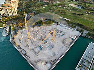 Structural civil engineering. Structure engineering at building site. Formwork construction architecture. Architectural building