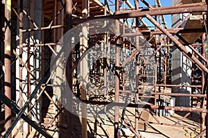 Structural concrete scaffolding