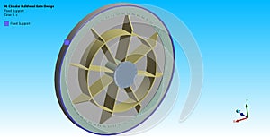 Structural design of circular bulkhead gate for hydropower photo