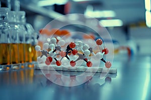 Structural Diagram Molecule.