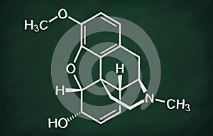 Structural model of Codeine