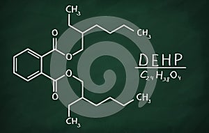 Structural model of DEHP