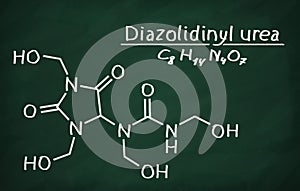 Structural model of Diazolidinyl urea
