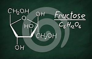 Structural model of Fructose