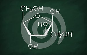 Structural model of Fructose