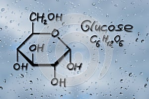 Structural model of Glucose photo