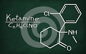 Structural model of Ketamine