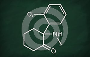 Structural model of Ketamine