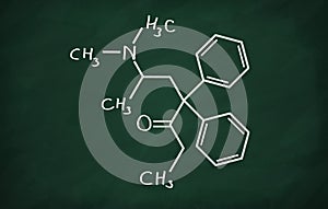 Structural model of Methadone