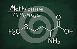 Structural model of Methionine