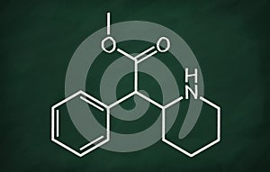 Structural model of Methylphenidate