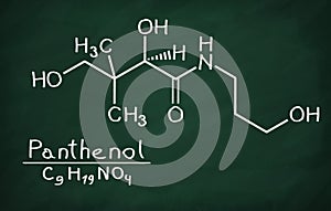 Structural model of Panthenol