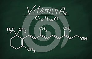 Structural model of Vitamin A1