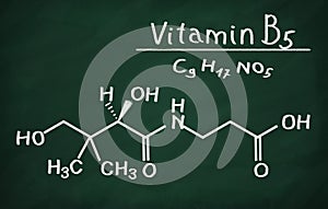 Structural model of Vitamin B5