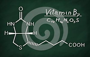 Structural model of Vitamin B6 Biotin