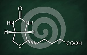 Structural model of Vitamin B6 Biotin