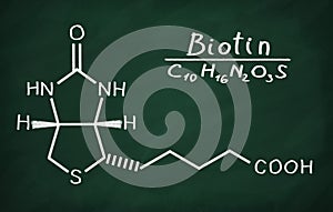 Structural model of Vitamin B6 Biotin