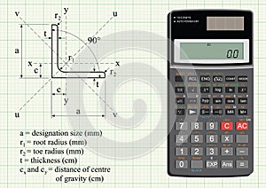 Structural steel angle