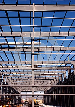 Structural steel beams