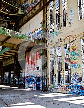 Structural Steel Ruins: Old Power House