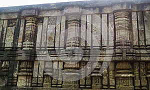 Structure in ancient Konark Temple