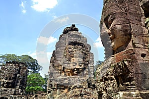 Structure Angkorwat temple history in siemreap  bayon cambodia