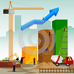 Structure building of bar graph