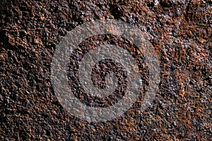 Structure of rusty iron tubes