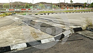 Structure cracked and collapsed - foundation problems