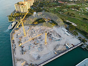 Structure engineering building site. Formwork construction architecture. Architectural building. Building architecture under