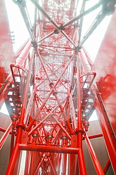 Structure of a ferris wheel