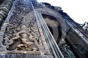 Structure history angkor wat temple south east asia in cambodia