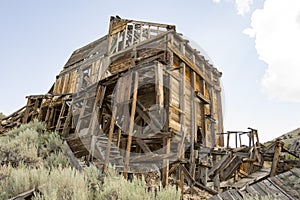 Structure of Masonic-Chemung mine photo