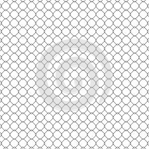 Structure of the mesh fence, seamless texture vector illustration