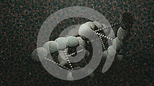 Structure Molecules of alien DNK