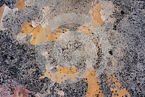 Structure of rockface