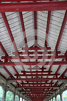 The structure of the roof