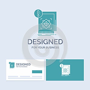 structure, standard, infrastructure, information, alert Business Logo Glyph Icon Symbol for your business. Turquoise Business