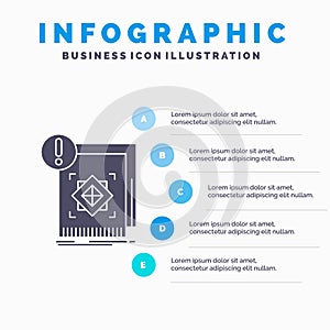 structure, standard, infrastructure, information, alert Infographics Template for Website and Presentation. GLyph Gray icon with