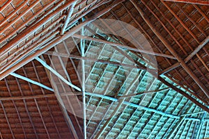 Structure of thatch roof