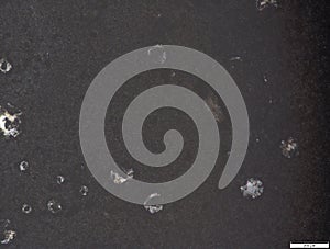 Structure of titanium under a microscope.