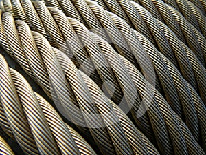 Structure: wire rope / steel cable