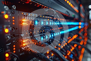 Structured cabling systems in data center network for efficient data storage and transmission