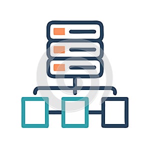 Structured data icon