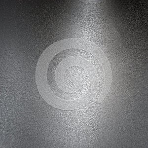 Structured metal surface, silver aluminum