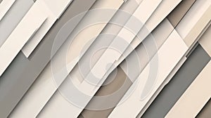 Structured minimalistic pattern of abstract layered shadows creating depth in neutral tones with elegant design elements