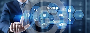 Structured Query Language. Database Technology Concept. NoSQL.