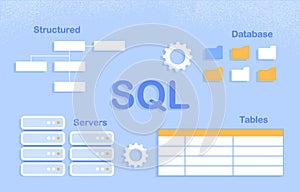 Structured Query Language vector concept